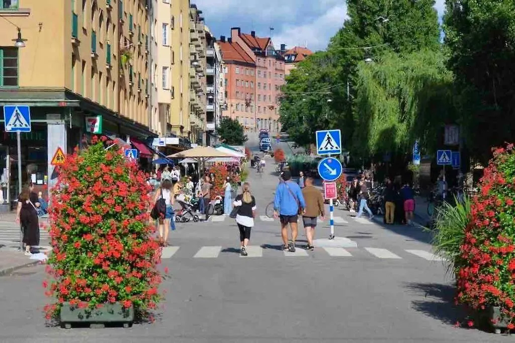 Apartament Lugn Design Laegenhet, I Heta Sofo, Soedermalm Sztokholm Szwecja