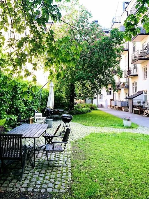 Apartament Lugn Design Laegenhet, I Heta Sofo, Soedermalm Sztokholm